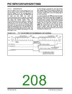 浏览型号PIC16F916-I/SO的Datasheet PDF文件第208页