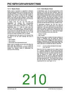 浏览型号PIC16F916-I/SO的Datasheet PDF文件第210页