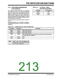 浏览型号PIC16F916-I/SO的Datasheet PDF文件第213页