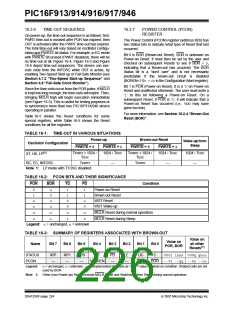 浏览型号PIC16F916-I/SO的Datasheet PDF文件第226页