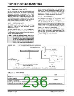 浏览型号PIC16F916-I/SO的Datasheet PDF文件第236页