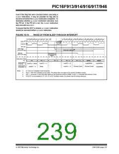 浏览型号PIC16F916-I/SO的Datasheet PDF文件第239页