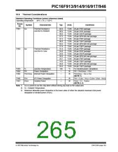 浏览型号PIC16F916-I/SO的Datasheet PDF文件第265页