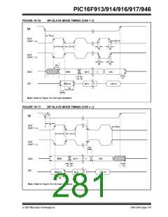 浏览型号PIC16F916-I/SO的Datasheet PDF文件第281页
