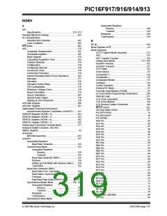 浏览型号PIC16F916-I/SO的Datasheet PDF文件第319页