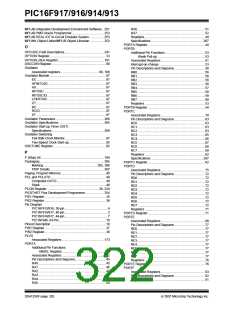 浏览型号PIC16F916-I/SO的Datasheet PDF文件第322页
