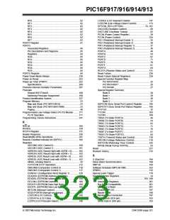 浏览型号PIC16F916-I/SO的Datasheet PDF文件第323页