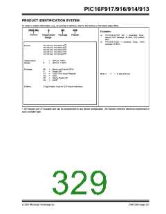 浏览型号PIC16F916-I/SO的Datasheet PDF文件第329页
