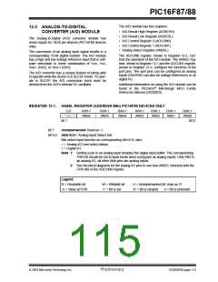 浏览型号PIC16F87-I/P的Datasheet PDF文件第115页