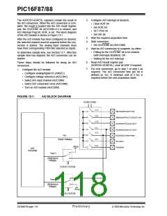 浏览型号PIC16F87-I/P的Datasheet PDF文件第118页