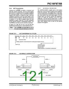 浏览型号PIC16F87-I/P的Datasheet PDF文件第121页