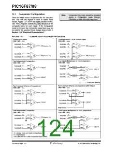浏览型号PIC16F87-I/P的Datasheet PDF文件第124页