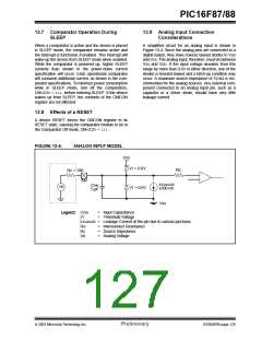 浏览型号PIC16F87-I/P的Datasheet PDF文件第127页