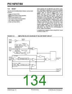 浏览型号PIC16F87-I/P的Datasheet PDF文件第134页