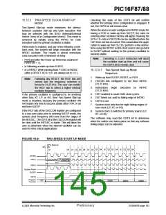 浏览型号PIC16F87-I/P的Datasheet PDF文件第145页