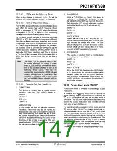 浏览型号PIC16F87-I/P的Datasheet PDF文件第147页