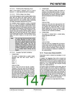 浏览型号PIC16F88-I/P的Datasheet PDF文件第147页