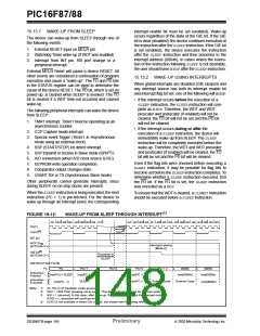 浏览型号PIC16F87-I/P的Datasheet PDF文件第148页