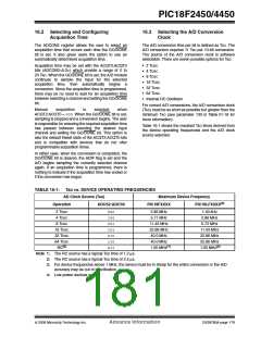 浏览型号PIC18F2450-I/SO的Datasheet PDF文件第181页