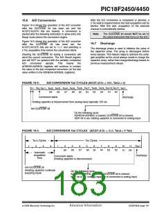 浏览型号PIC18F2450-I/SO的Datasheet PDF文件第183页