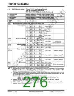 浏览型号PIC18F2450-I/SO的Datasheet PDF文件第276页