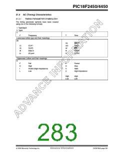 浏览型号PIC18F2450-I/SO的Datasheet PDF文件第283页