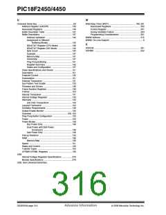 浏览型号PIC18F2450-I/SO的Datasheet PDF文件第316页