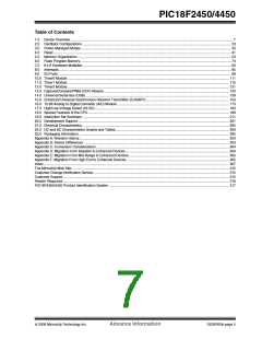 浏览型号PIC18F2450-I/SO的Datasheet PDF文件第7页