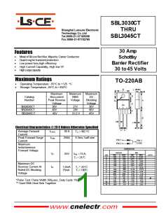 浏览型号SBL3045CT的Datasheet PDF文件第1页