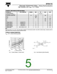 浏览型号SFH617A-3的Datasheet PDF文件第5页
