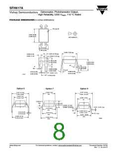浏览型号SFH617A-3的Datasheet PDF文件第8页
