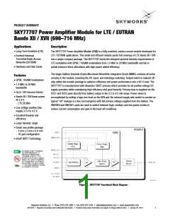 浏览型号SKY77707的Datasheet PDF文件第1页