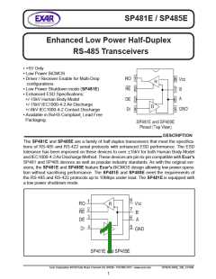 浏览型号SP485EEN-L/TR的Datasheet PDF文件第1页
