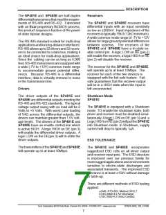 浏览型号SP485EEN-L/TR的Datasheet PDF文件第7页