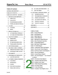 浏览型号STAC9721T的Datasheet PDF文件第2页