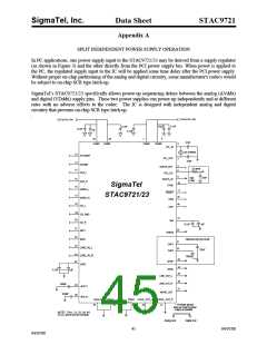 浏览型号STAC9721T的Datasheet PDF文件第45页