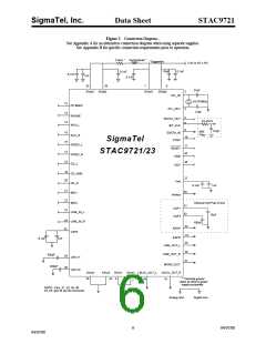 浏览型号STAC9721T的Datasheet PDF文件第6页