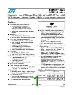 浏览型号STM32F105RBT6TR的Datasheet PDF文件第1页