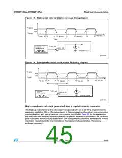 浏览型号STM32F105RBT6的Datasheet PDF文件第45页