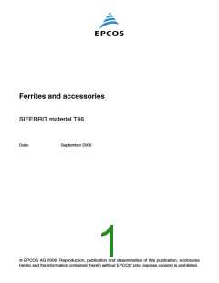 浏览型号T46的Datasheet PDF文件第1页