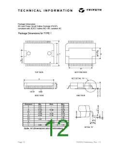 浏览型号TA2024的Datasheet PDF文件第12页