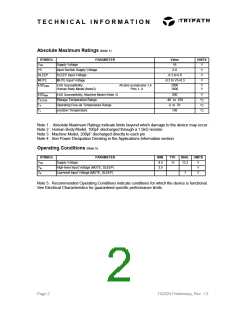 浏览型号TA2024的Datasheet PDF文件第2页