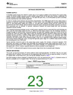 浏览型号TAS5711的Datasheet PDF文件第23页
