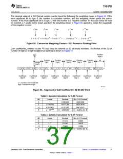 浏览型号TAS5711的Datasheet PDF文件第37页
