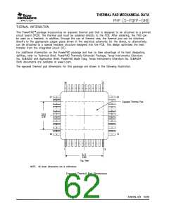 浏览型号TAS5711的Datasheet PDF文件第62页