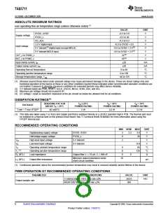 浏览型号TAS5711的Datasheet PDF文件第8页