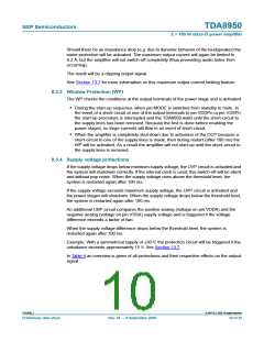 浏览型号TDA8950的Datasheet PDF文件第10页