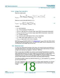 浏览型号TDA8950的Datasheet PDF文件第18页