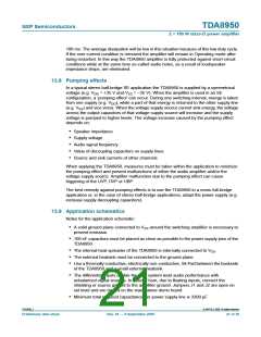 浏览型号TDA8950的Datasheet PDF文件第21页