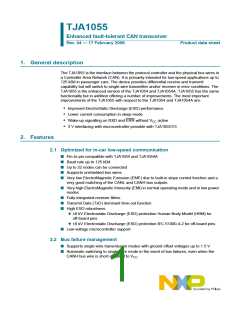 浏览型号TJA1055的Datasheet PDF文件第1页